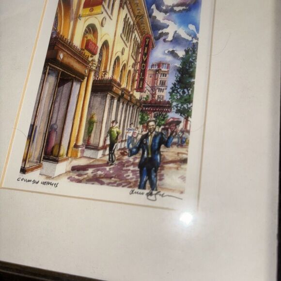 Signed Print: Tivoli Theatre Columbia Heights Washington DC - Picture 4 of 5